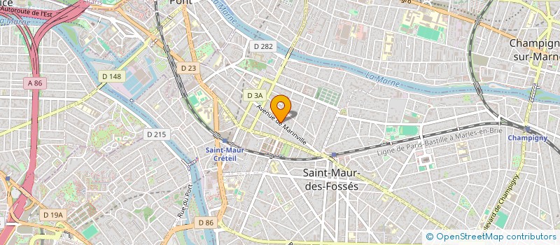 localisation de l'entreprise SCI HJPB  LEZOUX