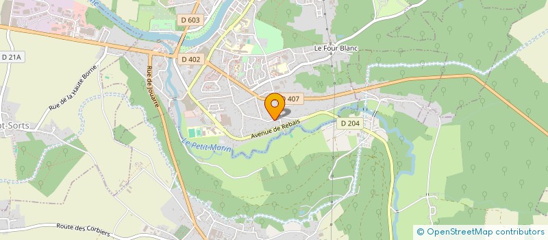 localisation de l'entreprise SCI HJS à LA FERTE-SOUS-JOUARRE