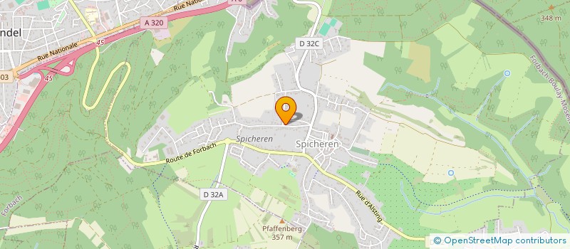 localisation de l'entreprise SCI HJSB  SCHOENECK