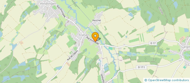 localisation de l'entreprise SCI HK  FRIESEN