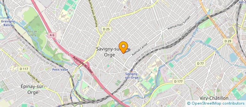 localisation de l'entreprise SCI HL DA CRUZ  SAVIGNY-SUR-ORGE