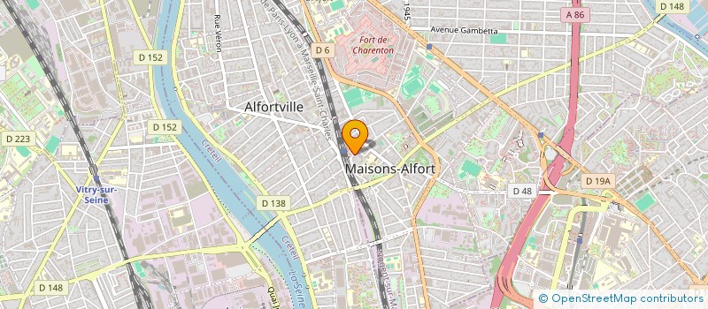 localisation de l'entreprise SCI HL IMMO à MAISONS-ALFORT