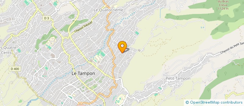 localisation de l'entreprise SCI HLAURE  LE TAMPON