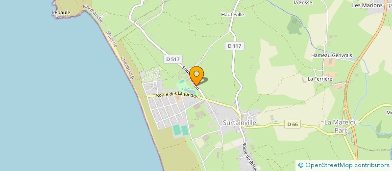 localisation de l'entreprise SCI HLEA RIVERIN  SURTAINVILLE