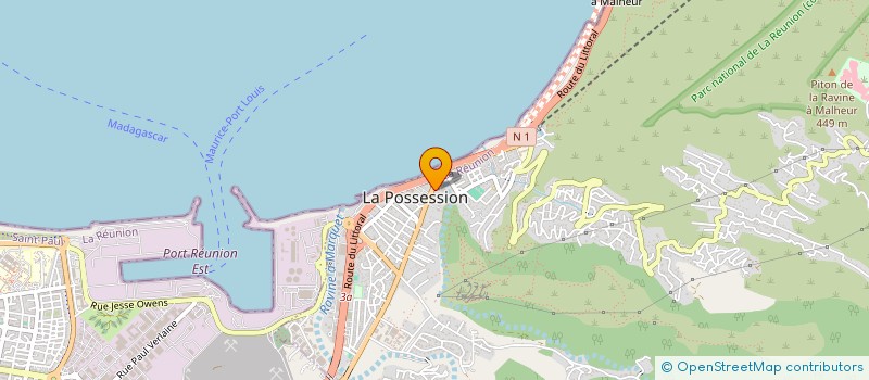 localisation de l'entreprise SCI HLIECHT à LA POSSESSION