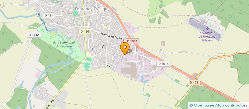 localisation de l'entreprise SCI HLR  FONTENAY-TRESIGNY