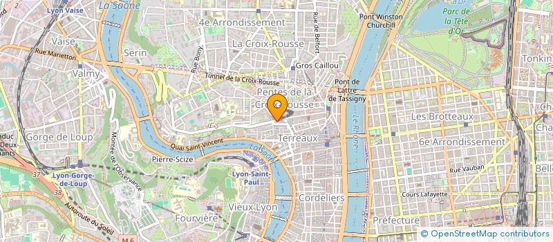localisation de l'entreprise SCI HLRD à LYON