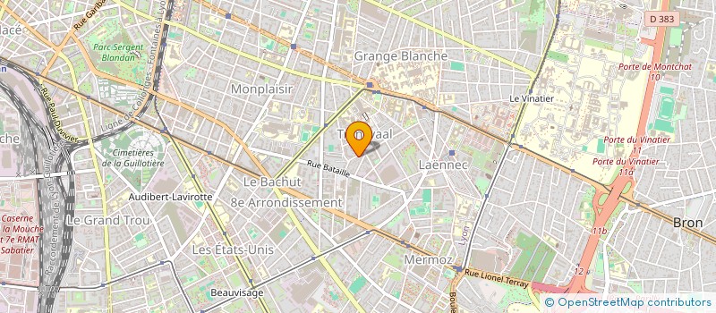 localisation de l'entreprise SCI HLYG  LYON