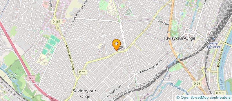 localisation de l'entreprise SCI HLYMI  SAVIGNY-SUR-ORGE