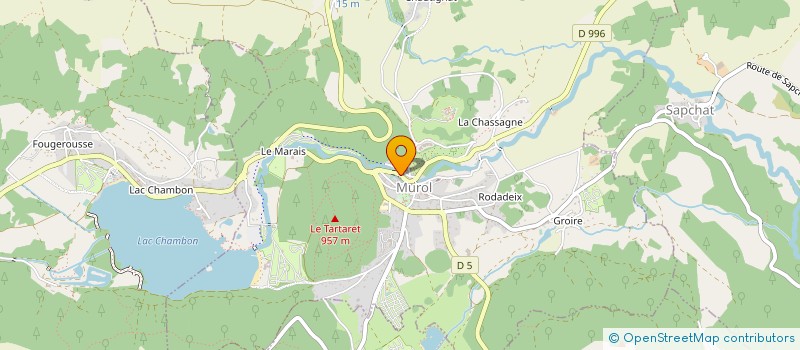 localisation de l'entreprise SCI HM  MUROL