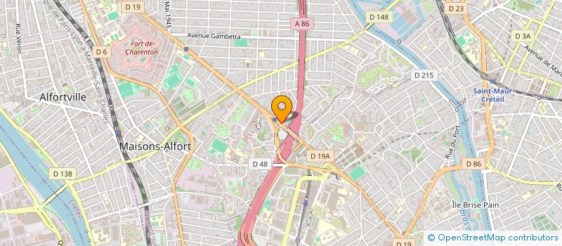 localisation de l'entreprise SCI HMA à MAISONS-ALFORT