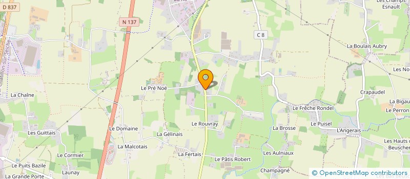 localisation de l'entreprise SCI HMAMID  NOYAL-CHATILLON-SUR-SEICHE