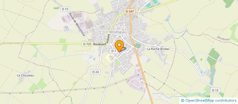 localisation de l'entreprise SCI HMBC à SAINT-MARTIN-LA-PALLU