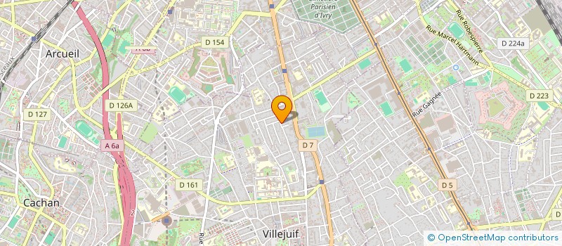 localisation de l'entreprise SCI HMC à VILLEJUIF