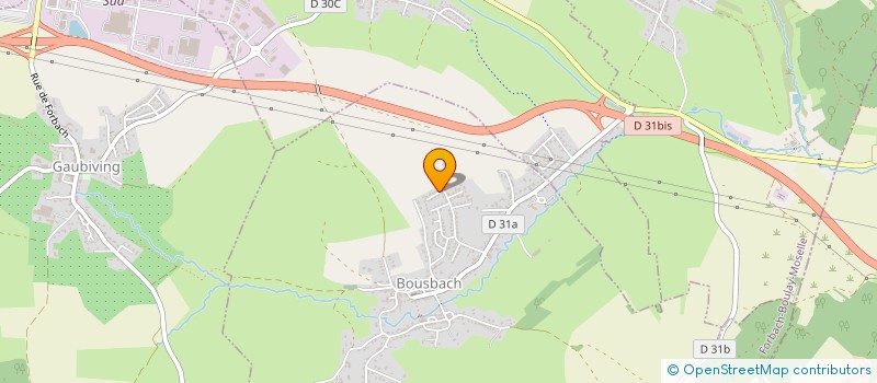 localisation de l'entreprise SCI HME  BOUSBACH