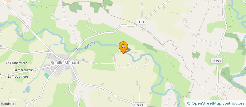 localisation de l'entreprise SCI HME à SEGRE-EN-ANJOU BLEU