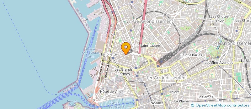 localisation de l'entreprise SCI HMM à MARSEILLE