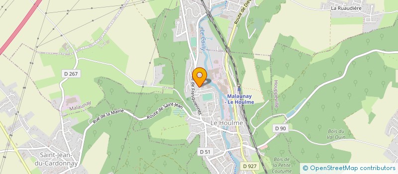 localisation de l'entreprise SCI HMMVE à ROUEN