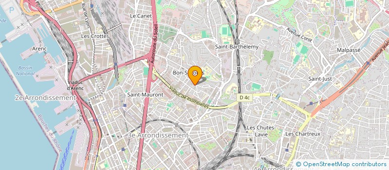 localisation de l'entreprise SCI HMN à MARSEILLE