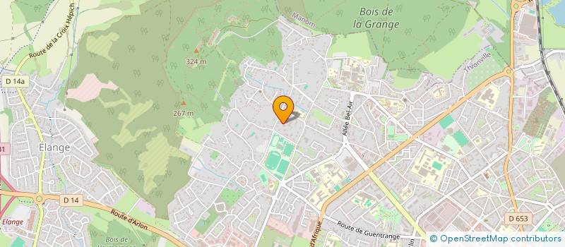 localisation de l'entreprise SCI HMP IMMOBILIER à THIONVILLE