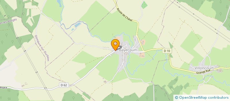 localisation de l'entreprise SCI HMP LOCATIONS  BAYECOURT