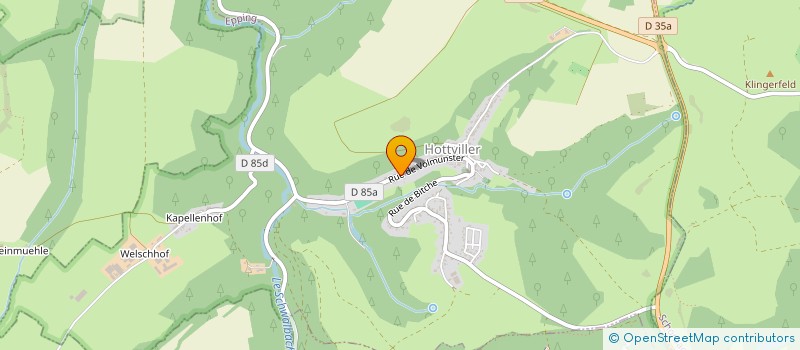 localisation de l'entreprise SCI HMR  HOTTVILLER