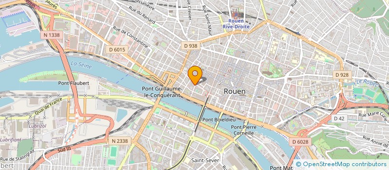 localisation de l'entreprise SCI HMR à ROUEN