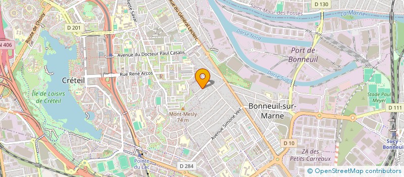 localisation de l'entreprise SCI HMR à BONNEUIL-SUR-MARNE