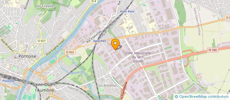 localisation de l'entreprise SCI HMS à SAINT-OUEN-L'AUMONE