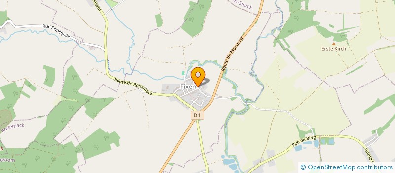 localisation de l'entreprise SCI HMS INVEST  FIXEM