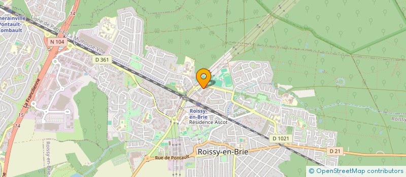 localisation de l'entreprise SCI HN  ROISSY-EN-BRIE