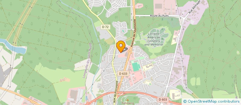 localisation de l'entreprise SCI-HNBD  SAINT-AVOLD