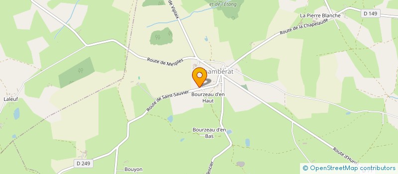 localisation de l'entreprise SCI HNC LOCATION  CHAMBERAT