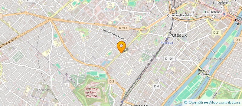 localisation de l'entreprise SCI HNM à SURESNES