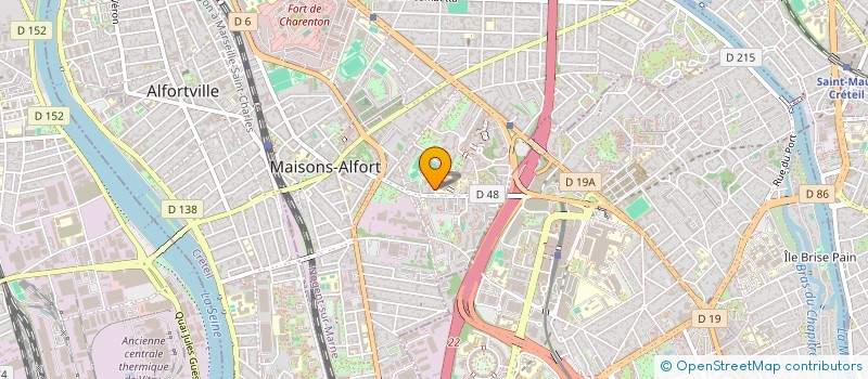 localisation de l'entreprise SCI HNT à MAISONS-ALFORT