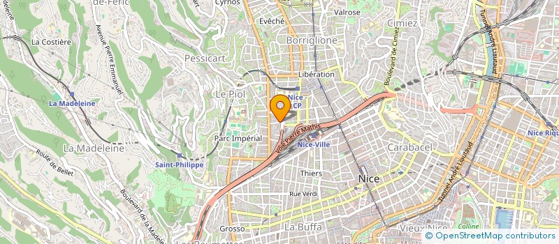 localisation de l'entreprise SCI HO PHAT à NICE