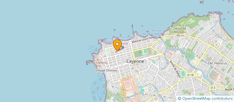 localisation de l'entreprise SCI HO WAI YU  CAYENNE