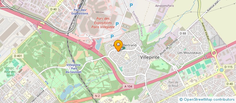 localisation de l'entreprise SCI HOA LONG  CHESSY