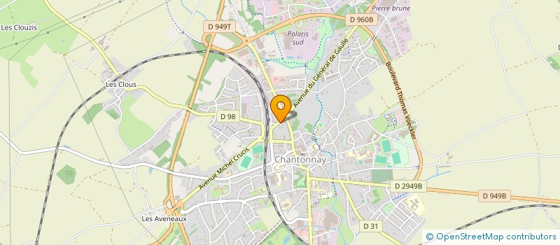 localisation de l'entreprise SCI HOA SEN  CHANTONNAY