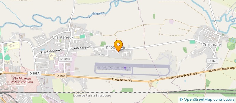 localisation de l'entreprise SCI HOANG FRG  CHANTEHEUX