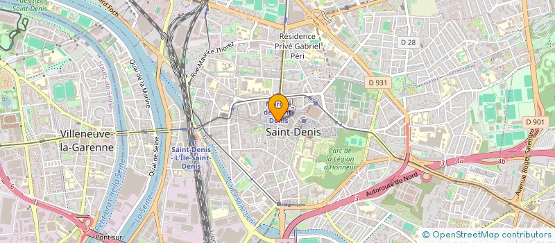 localisation de l'entreprise SCI HOCEAN à SAINT-DENIS
