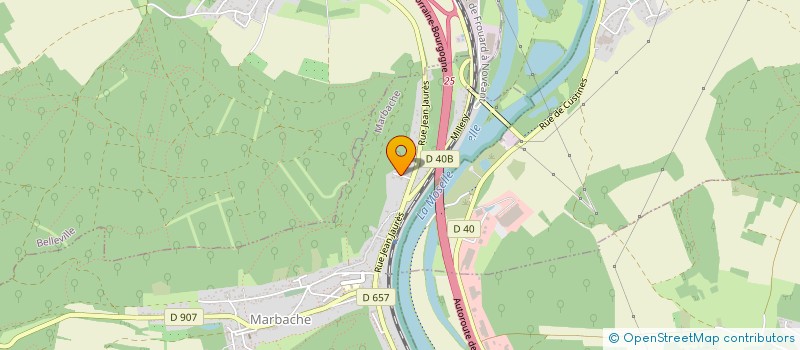 localisation de l'entreprise SCI HOCHARD  MARBACHE