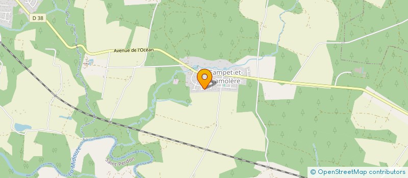 localisation de l'entreprise SCI HOCHART-WEISS  CAMPET-ET-LAMOLERE