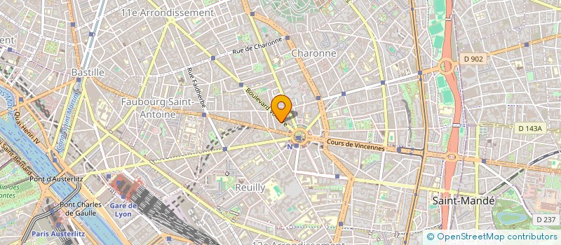 localisation de l'entreprise SCI HOCHE 24  PARIS