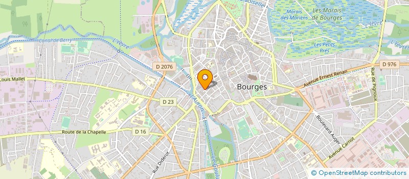 localisation de l'entreprise SCI HOCHE à BOURGES
