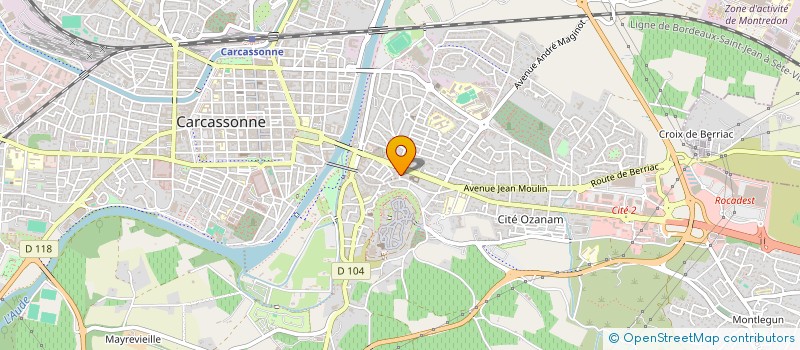 localisation de l'entreprise SCI HOCHE à CARCASSONNE