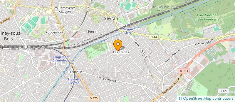 localisation de l'entreprise SCI HOCHE 41 à SEVRAN