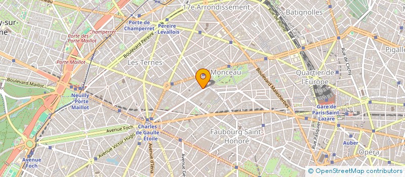 localisation de l'entreprise SCI HOCHE-ADEM  PARIS