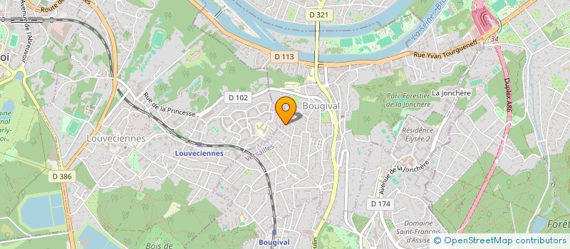 localisation de l'entreprise SCI HOCHE ML  NICE