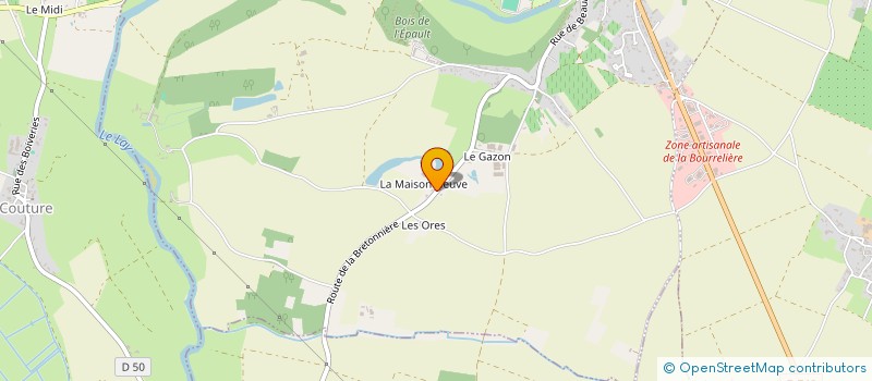 localisation de l'entreprise SCI HOCQ FEYDEAU  MAREUIL-SUR-LAY-DISSAIS